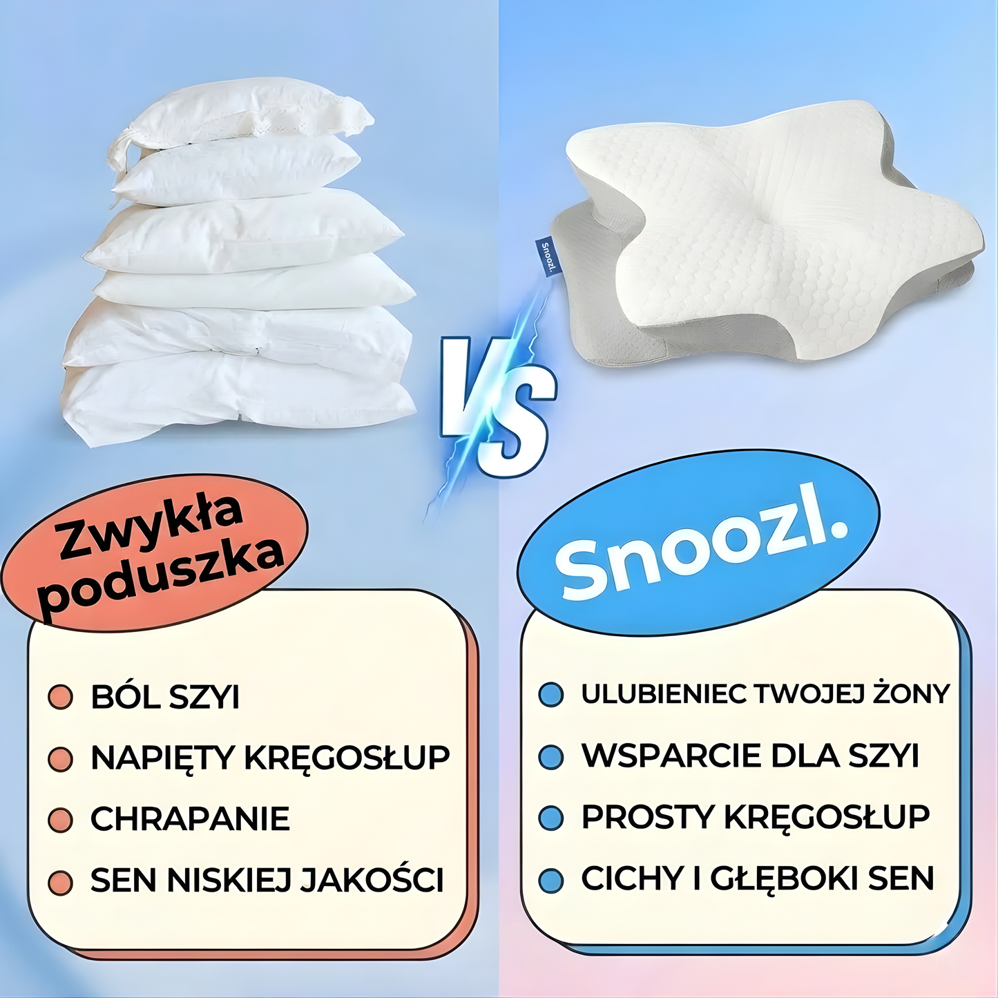 Poduszka Snoozl® Ultra Contour Relief