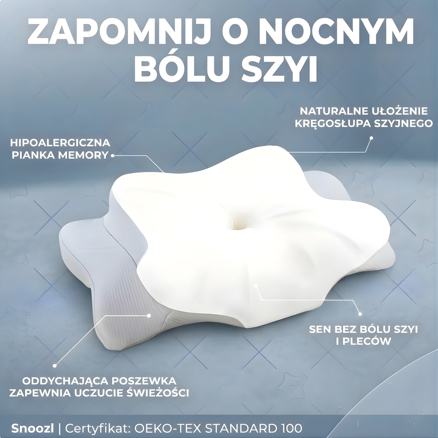 Poduszka Snoozl® Ultra Contour Relief